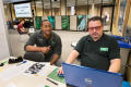 Thumbnail image of item number 1 in: '[UNT Employees at the Human Library event]'.