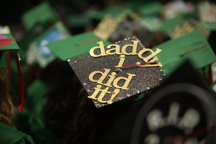 Decorated Graduation Cap at Undergraduate Ceremony] - UNT Digital ...
