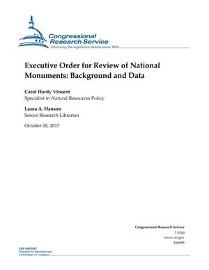 Executive Order for Review of National Monuments: Background and Data