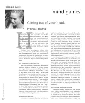 Mind Games: Getting Out of Your Head