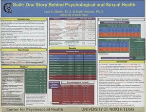 Guilt: One Story Behind Psychological and Sexual Health