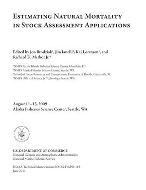 Estimating Natural Mortality in Stock Assessment Application