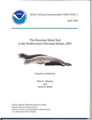 Primary view of object titled 'The Hawaiian Monk Seal in the Northwestern Hawaiian Islands, 2001'.