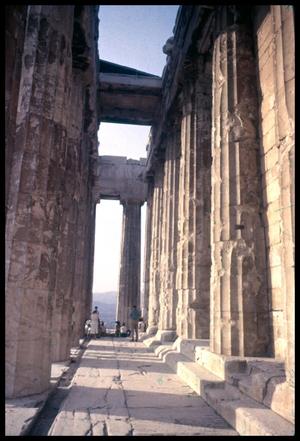 [View of Parthenon Colonnade]
