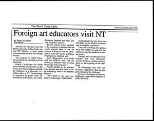 Foreign art educators visit NT