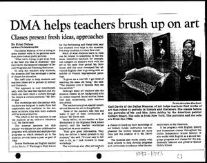DMA helps teachers brush up on art