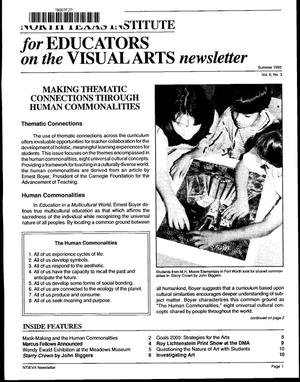 North Texas Institute for Educators on the Visual Arts newsletter, Summer 1995