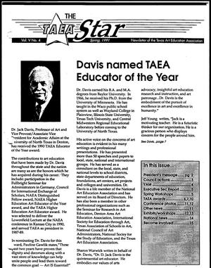 Davis named TAEA Educator of the Year