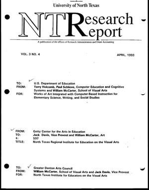 [NT Research Report, April 1993]