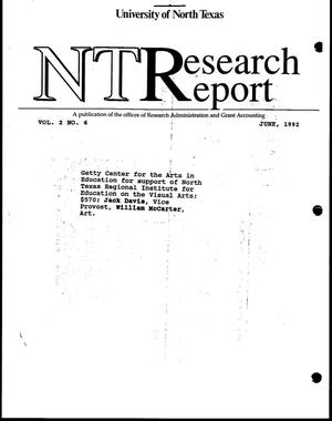 [NT Research Report, June 1992]