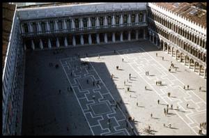 [View of Piazza San Marco from Campanile]