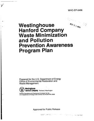 Westinghouse Hanford Company waste minimization and pollution prevention awareness program plan