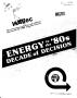 Article: Energy in the '80s: decade of decision