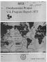 Report: Geodynamics Project. US progress report, 1975