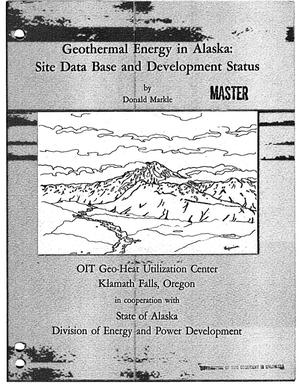 Geothermal energy in Alaska: site data base and development status