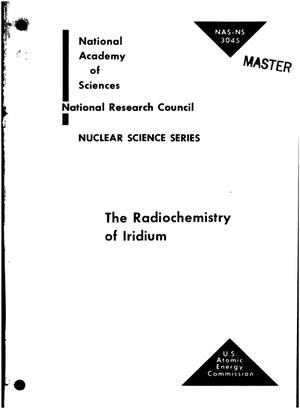 The Radiochemistry of Iridium