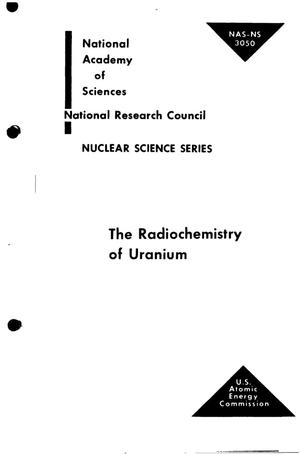Radiochemistry of uranium