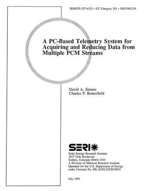 A PC-based telemetry system for acquiring and reducing data from multiple PCM streams
