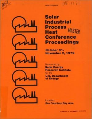 Solar industrial process heat conference proceedings