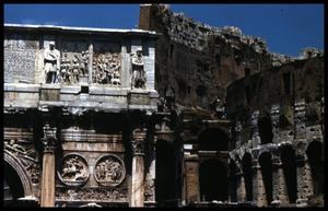 [Arch of Constantine and Colosseum]