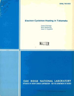 Electron cyclotron heating in tokamaks