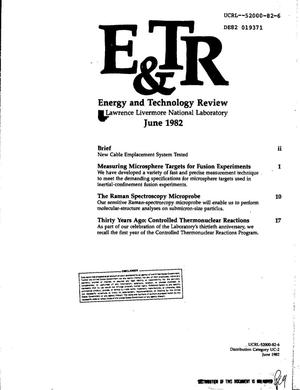 Energy and technology review