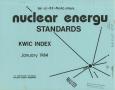 Report: Nuclear Energy Standards. KWIC index