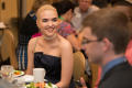 Thumbnail image of item number 1 in: '[Molly Chambers at conference's formal dinner]'.