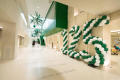 Photograph: [University Union decorated hallway]