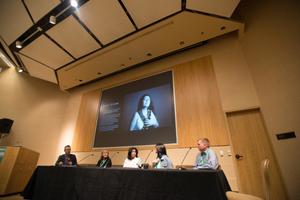 [Panel of speakers at the Mayborn Literary Nonfiction Conference]