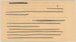 Primary view of object titled '[News Script: 95th Kentucky Derby]'.