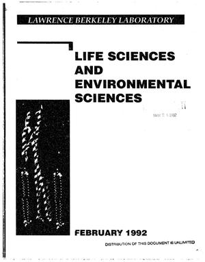 Life sciences and environmental sciences