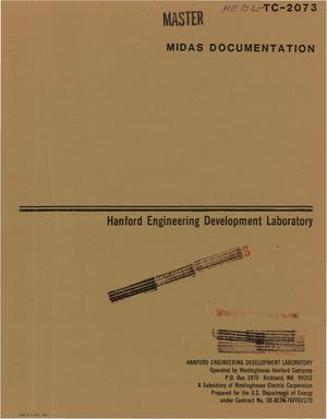 MIDAS documentation