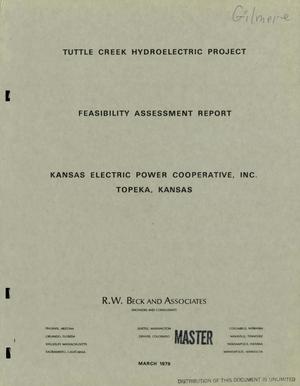 Tuttle Creek Hydroelectric Project feasibility assessment report