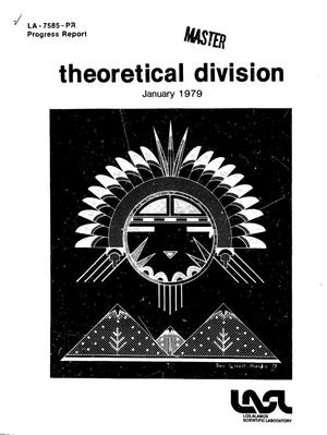 Theoretical Division progress report. [October 1976-January 1979]