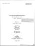Report: Case-study application of venture analysis: the integrated energy uti…