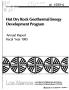 Report: Hot Dry Rock Geothermal Energy Development Program: Annual report, fi…