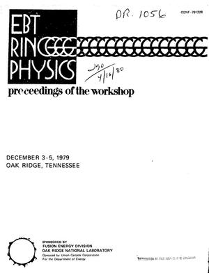 EBT ring physics