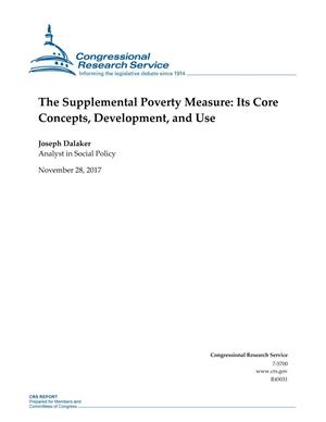 Primary view of object titled 'The Supplemental Poverty Measure: Its Core Concepts, Development, and Use'.
