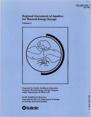 Regional assessment of aquifers for thermal-energy storage. Volume 2. Regions 7 through 12