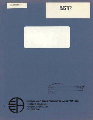 Industrial Sector Technology Use Model (ISTUM): industrial energy use in the United States, 1974-2000. Volume 3. Appendix on service and fuel demands