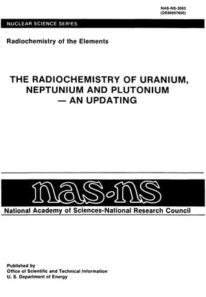 Radiochemistry of uranium, neptunium and plutonium: an updating