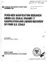 Report: Fixed-bed gasification research using US coals. Volume 17. Gasificati…