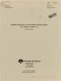 Report: Chemistry research and development progress report, May-October, 1978