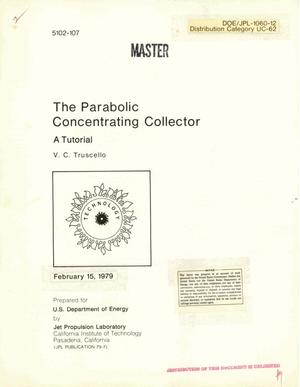 Parabolic concentrating collector: a tutorial