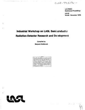 Industrial workshop on LASL semiconductor radiation-detector research and development
