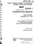 Report: Phase 1: conceptual design. Ocean thermal energy conversion power sys…