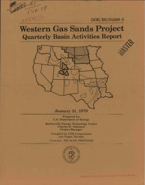 Western Gas Sands Project. Quarterly Basin Activities Report