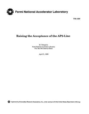 Raising the acceptance of the AP2-line