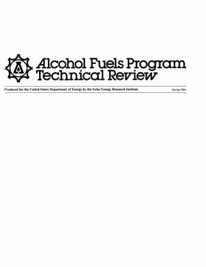 Alcohol Fuels Program technical review, Spring 1984